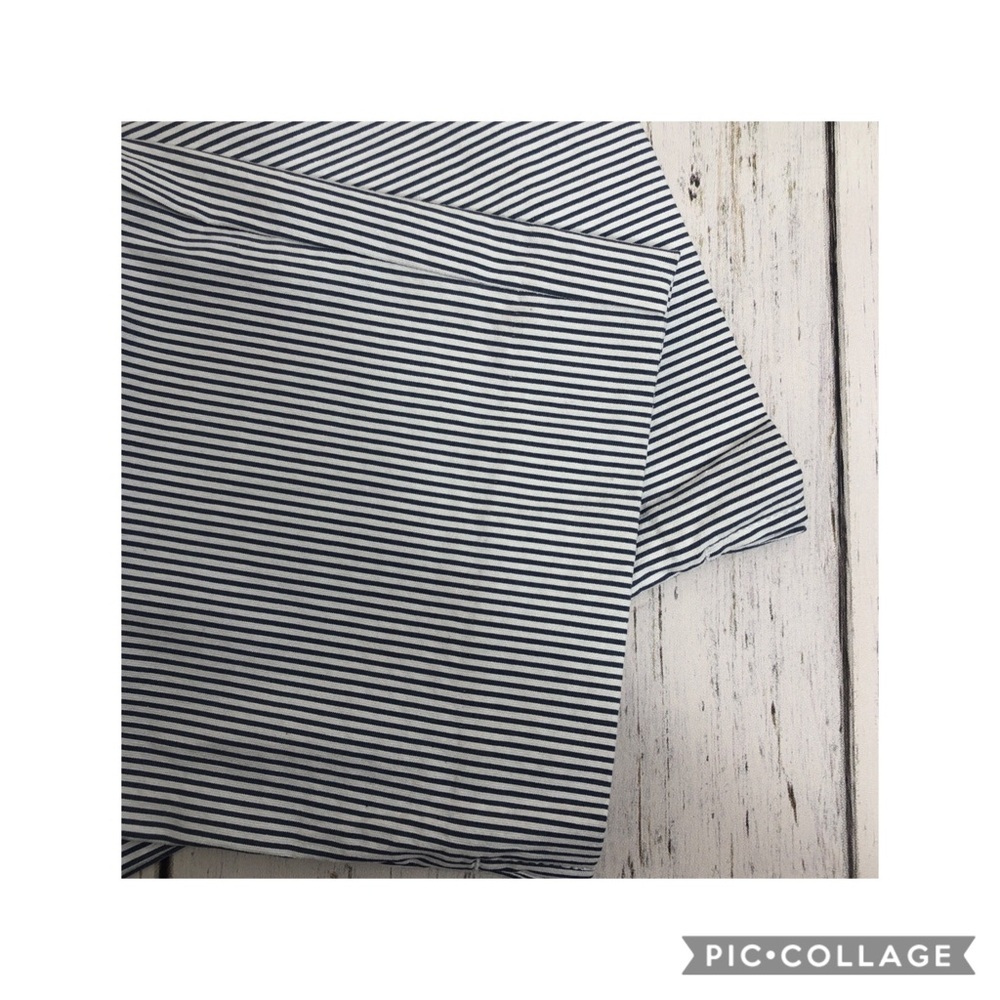 🆕 Ann Taylor Signature Crop Length Striped Pants - Picture 4 of 15